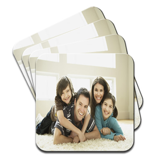 Personalised Photo Your Picture Custom Hardwood Coasters / Placemats eBay